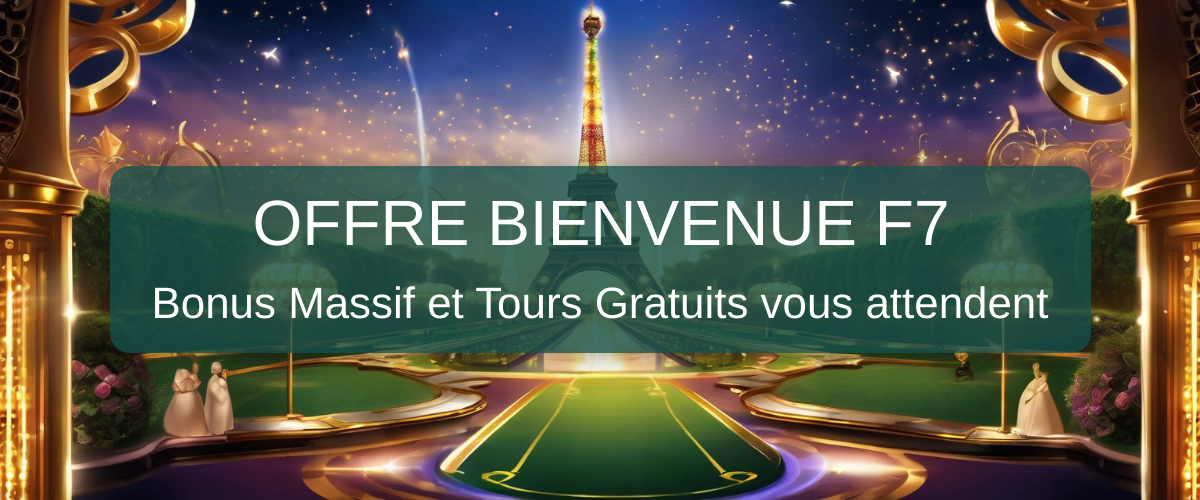 F7 Casino welcome bonus